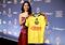 Scarlett Camberos presume jersey del América en la gala del Balón de Oro 2026