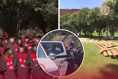 Caída de templete en la Ibero: así fue el momento que colapsó la estructura y dejó al menos 10 personas heridas