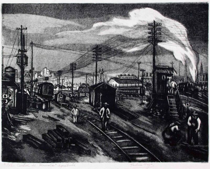 La estación de ferrocarril