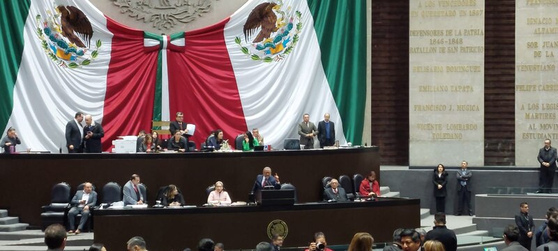 Sesión del Congreso de la Unión