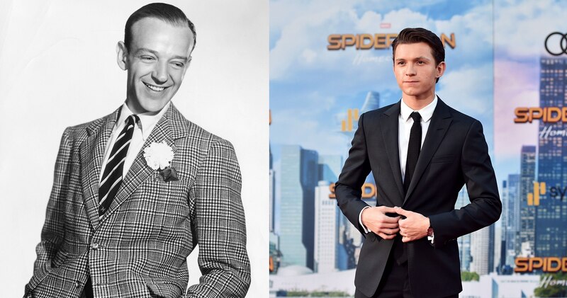 Fred Astaire y Tom Holland, dos ícones de la actuación