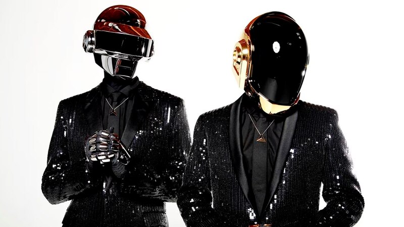 Daft Punk, el dúo francés de música electrónica.