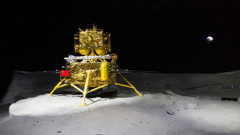 El rover Yutu-2 de China aterriza en la cara oculta de la Luna