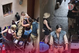 Se filtran las primeras imágenes del set de “Enredados”; así avanza el live action en España