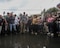 Recorre Brugada zonas anegadas en GAM y V. Carranza; promete atención inmediata y obras de fondo