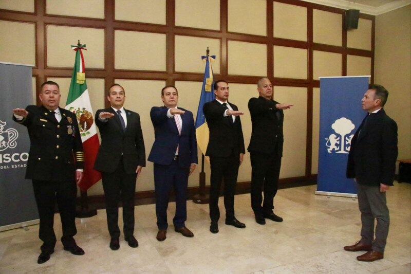 Toma de protesta de los mandos encargados de Seguridad estatal 2024-2030