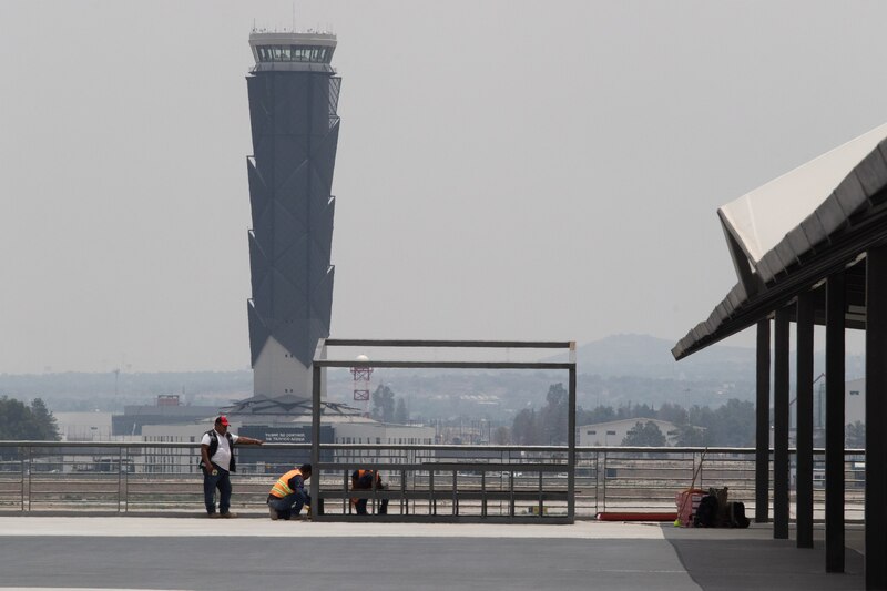 Construcción del Aeropuerto Internacional Felipe Ángeles