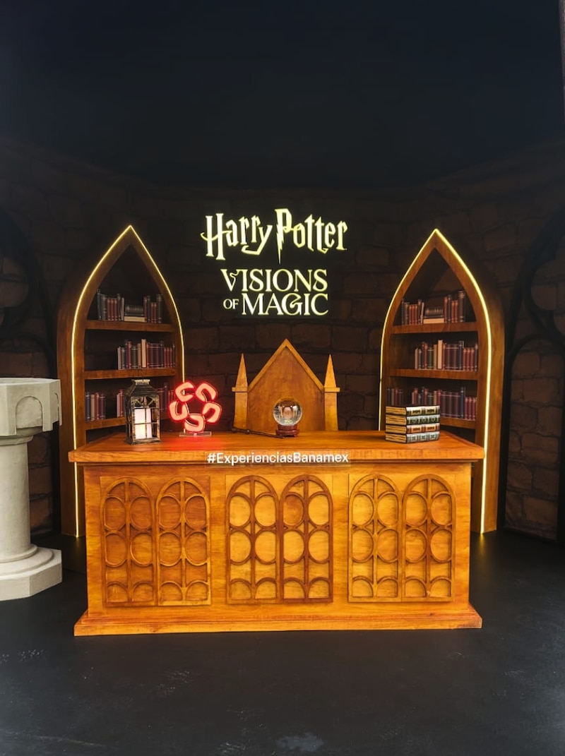 La experiencia Harry Potter: Visions of Magic se encuentra en La Gran Carpa Santa Fe