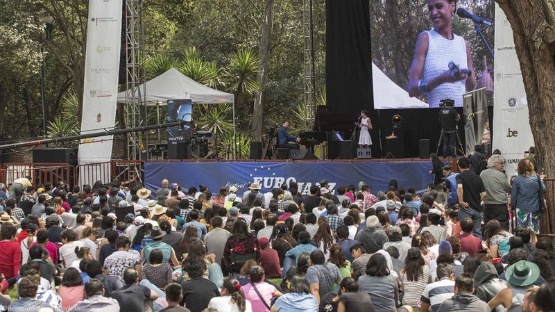 Concierto de jazz en el parque
