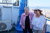 Mara Lezama y Alicia Bárcena recorren y supervisan estrategia integral contra el sargazo a bordo del buque “Natans”