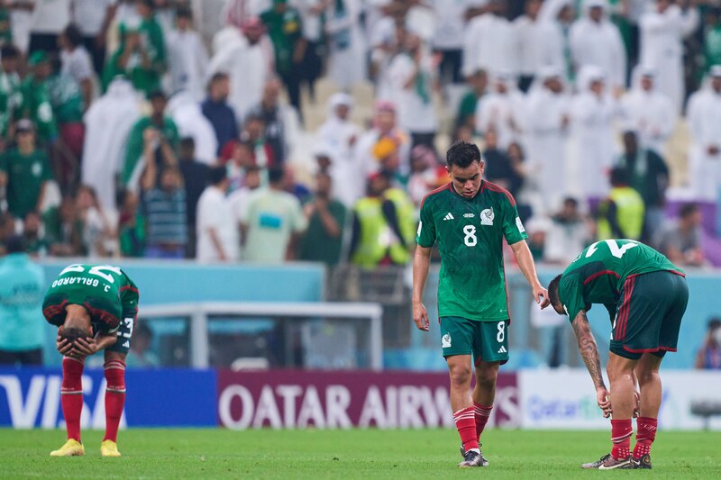 La Selección Mexicana de Fútbol pierde ante Arabia Saudita en la Copa Mundial de la FIFA 2022