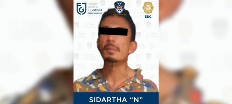 Siddhartha "N", presunto feminicida de Nayarit, es detenido en la CDMX