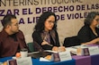 Gaby Osorio llama a cerrar el paso a redes de trata de personas en sesión interinstitucional