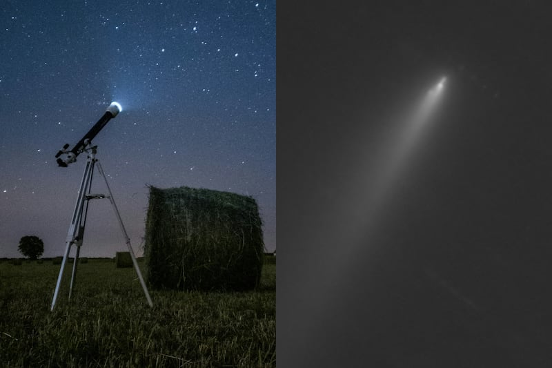 Sitios especializados han comenzado a transmitir en vivo el paso del cometa 3I/ATLAS mientras se acerca a la tierra este viernes 19 de diciembre.