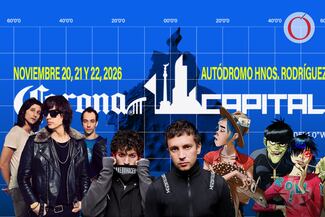Cartel oficial Corona Capital 2026: The Strokes, Twenty One Pilots, Gorillaz y el line up completo
