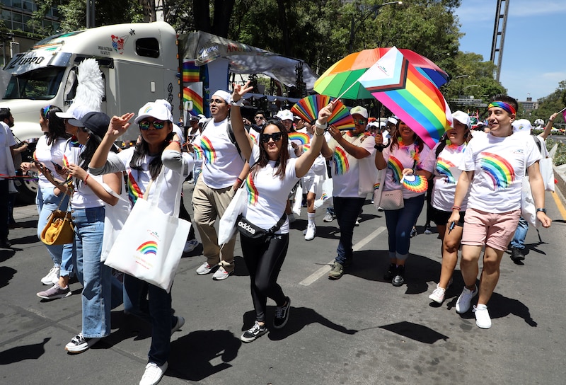 Marcha del orgullo LGBT en la Ciudad de México