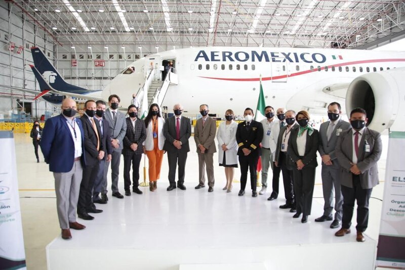 ¡Aeroméxico recibe su primer Boeing 787-9 Dreamliner!
