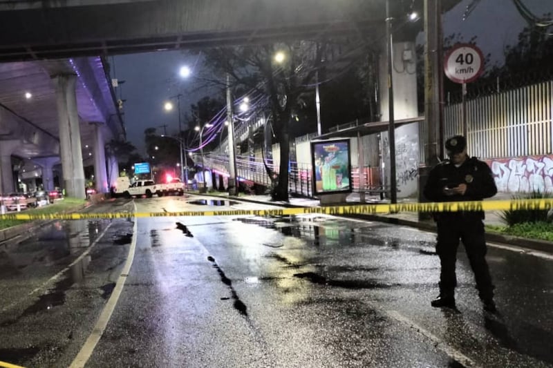 El asesinato ocurrió en pleno Periférico