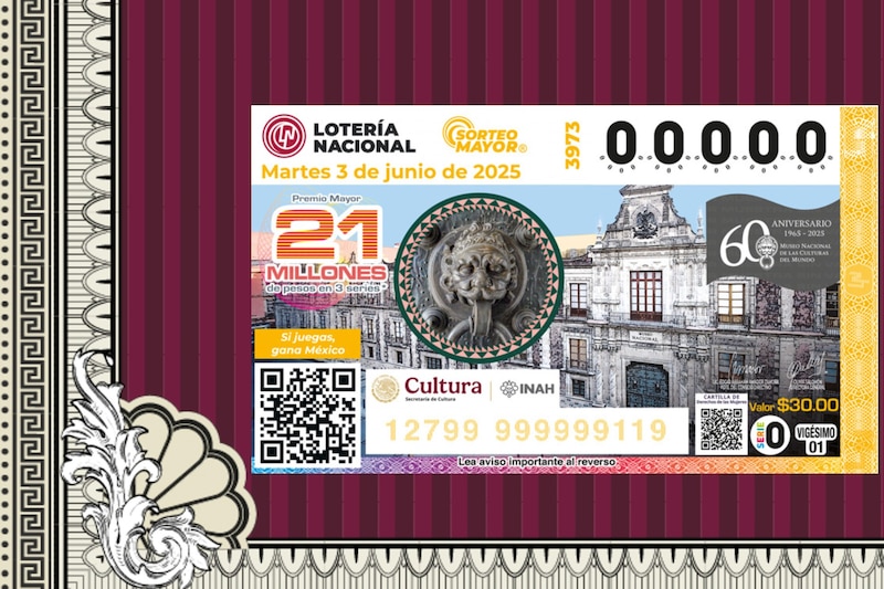 Sorteo Mayor 3973 de la Lotería Nacional