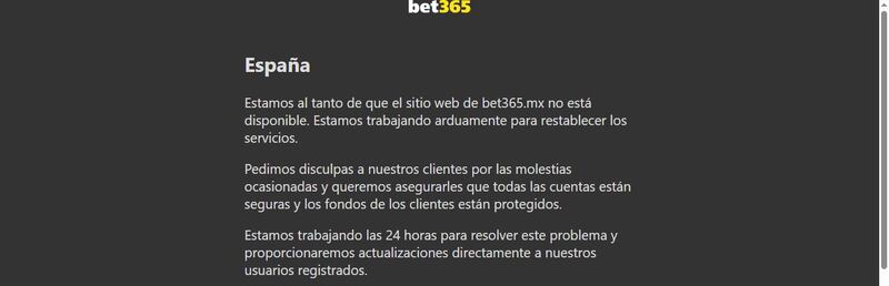Múltiples usuarios intentaron solicitar la devolución de su dinero en el sitio de Bet365 de España, pero esta opción está inhabilitada mientras el casino busca volver a operar en México.