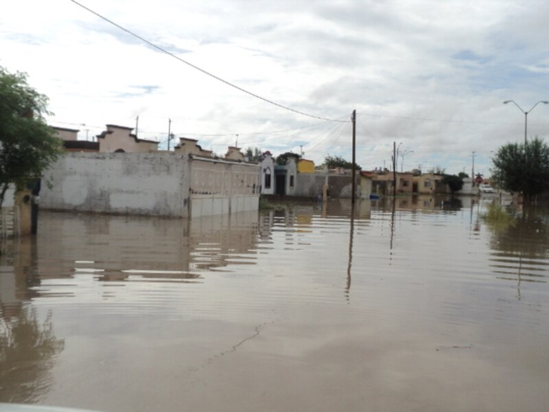 Inundaciones en ciudad mexicana
