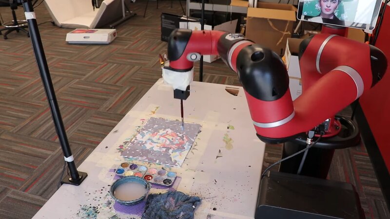 Robot pintor