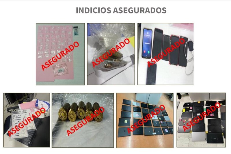 Indicios asegurados