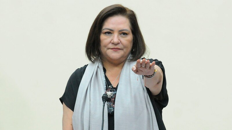 La presidenta de la Comunidad de Madrid, Isabel Díaz Ayuso, durante una sesión en la Asamblea de Madrid.