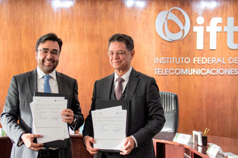 IFT firma convenio con la Secretaría de Comunicaciones y Transportes