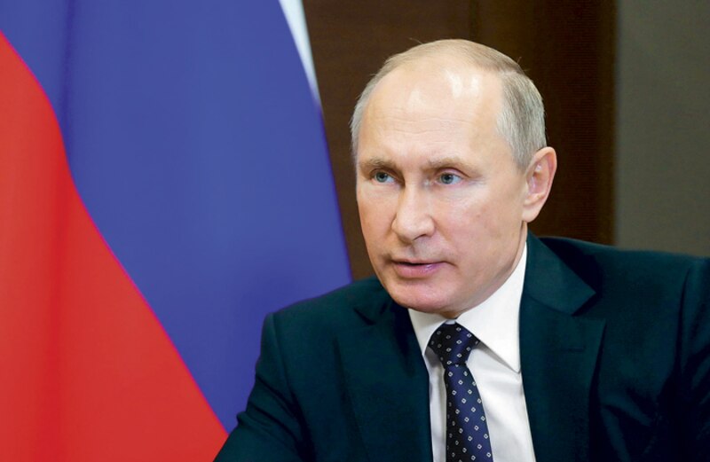 Vladimir Putin, presidente de Rusia