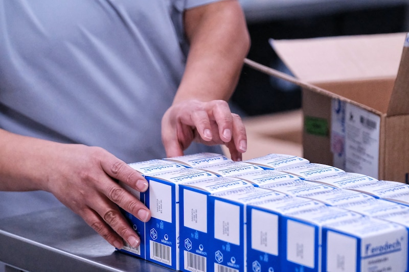 Distribución de medicamentos en el Hospital Civil de Guadalajara