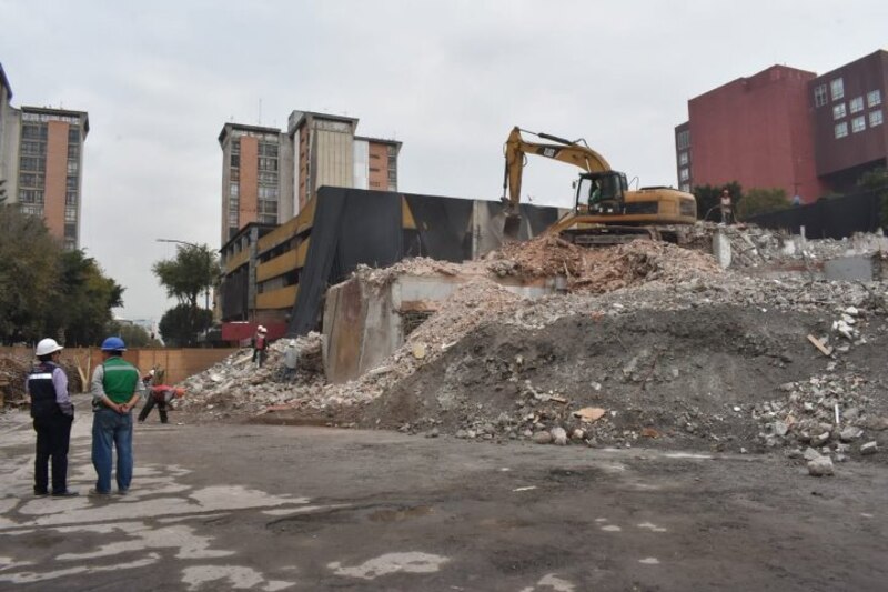 Demoliciones en la Ciudad de México