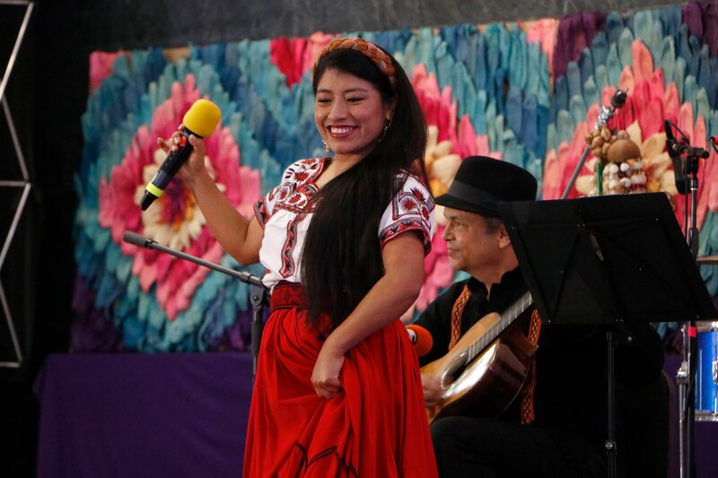 Cantante folclórica mexicana