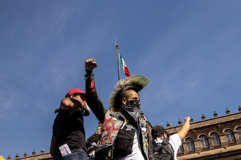 La Crónica Visual de la histórica marcha de la Generación Z