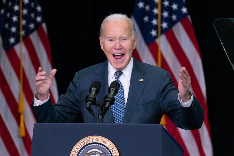 El presidente Biden pronuncia un discurso ante el Congreso