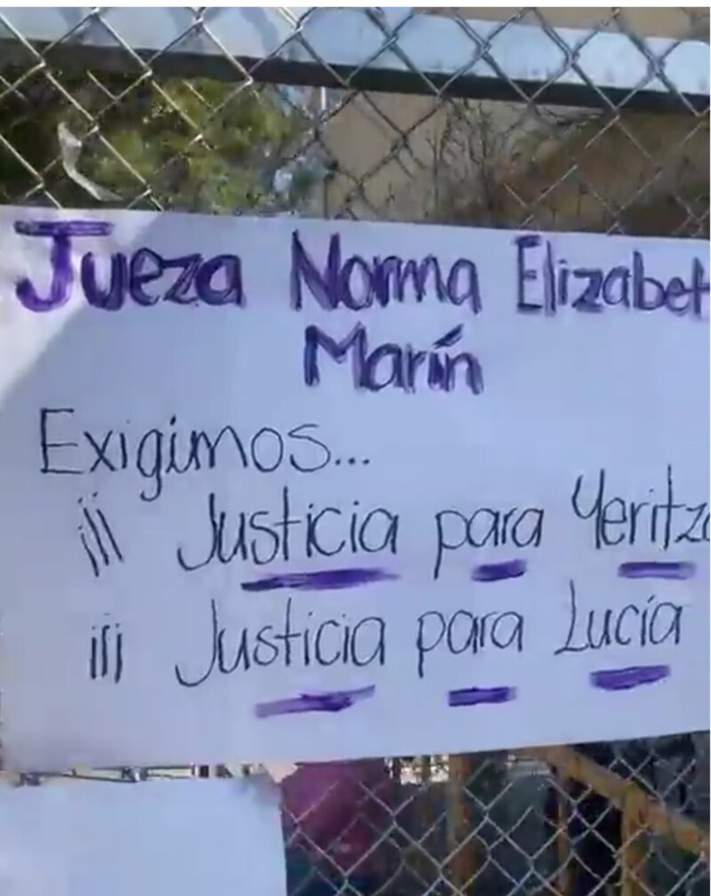Jueza Norma Elizabeth Marín exige justicia para Yeritz y Lucía
