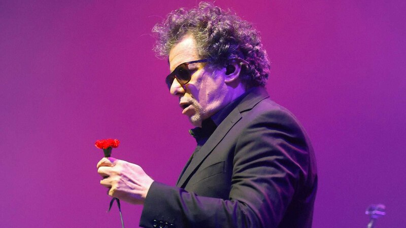El cantante Morrissey en concierto
