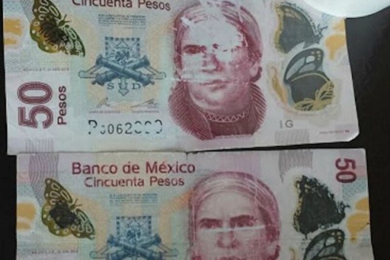 Billetes de 50 pesos mexicanos