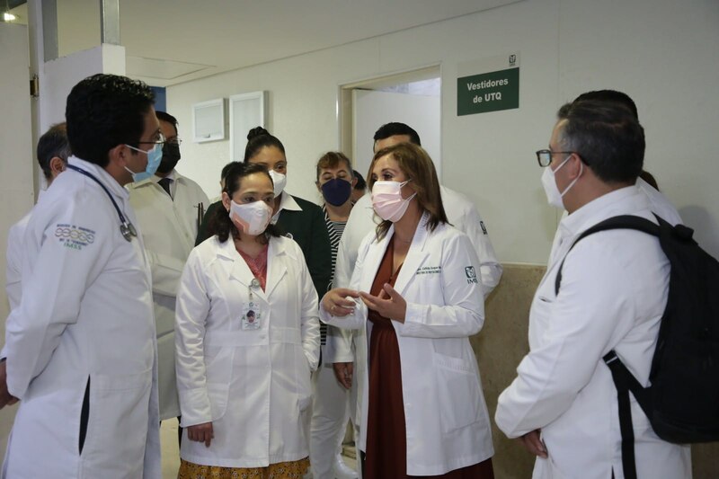 La Secretaria de Salud visita el Hospital General de Tapachula