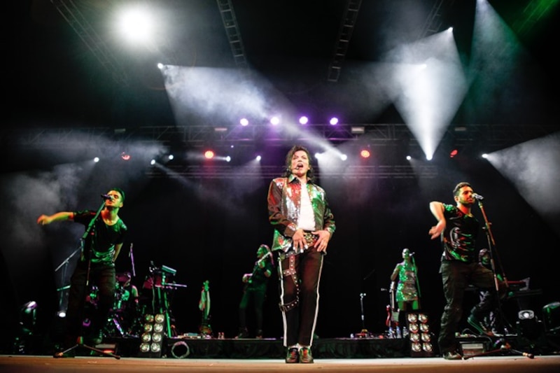 Michael Jackson en concierto