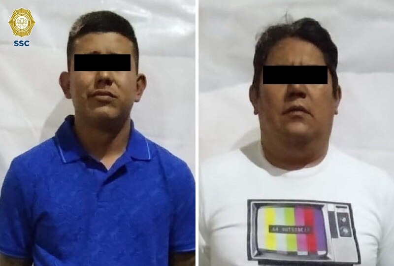 SSC detiene a dos presuntos narcomenudistas en posesión de droga en calles de la alcaldía Iztapalapa