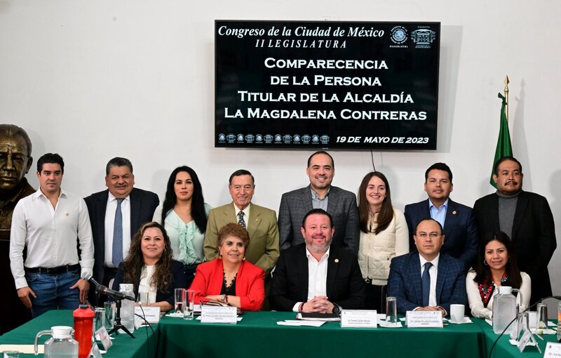 Comparecencia de la alcaldesa de Magdalena Contreras ante el Congreso de la Ciudad de México