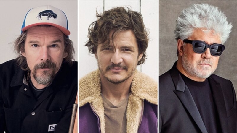 Tres actores famosos