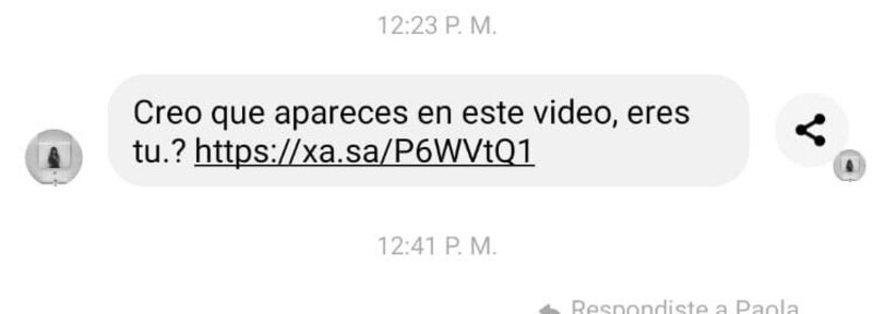 ¿Eres tú el que aparece en este video?