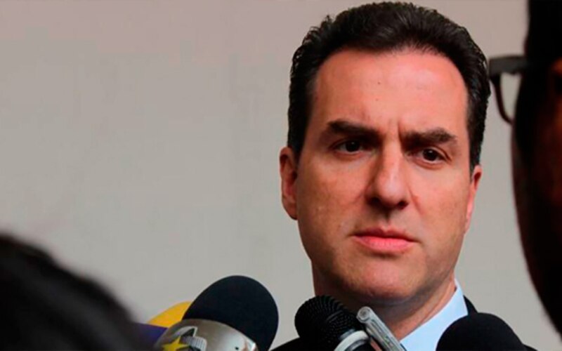 El presidente de Brasil, Jair Bolsonaro, durante una rueda de prensa.