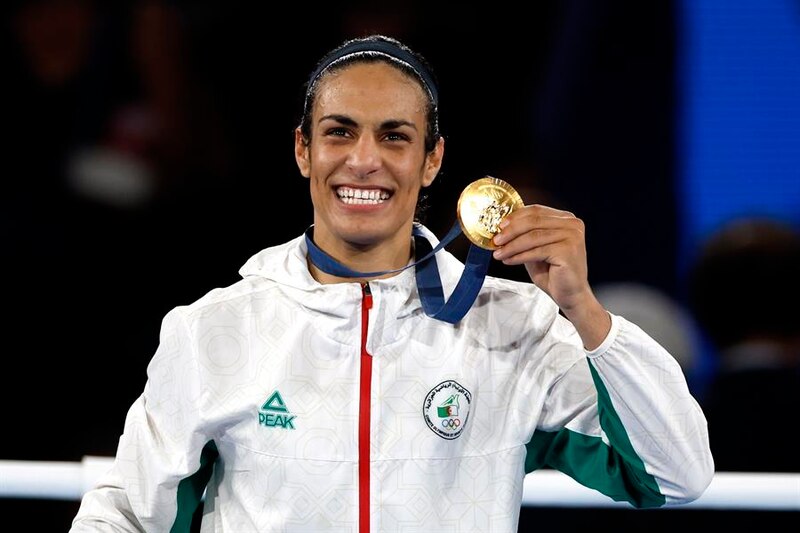 La boxeadora marroquí Khadija El-Mardi gana la medalla de oro en los Juegos Olímpicos de Tokio 2020