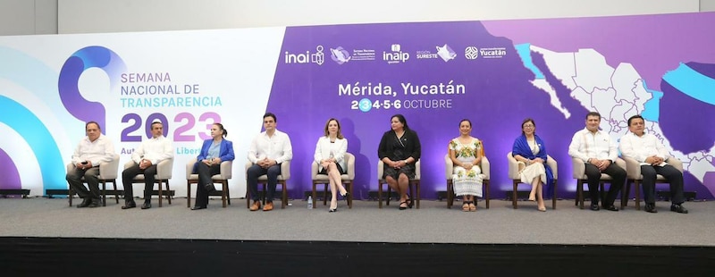 - Reunión de la Comisión Ejecutiva del Sistema Nacional de Transparencia en Mérida, Yucatán.