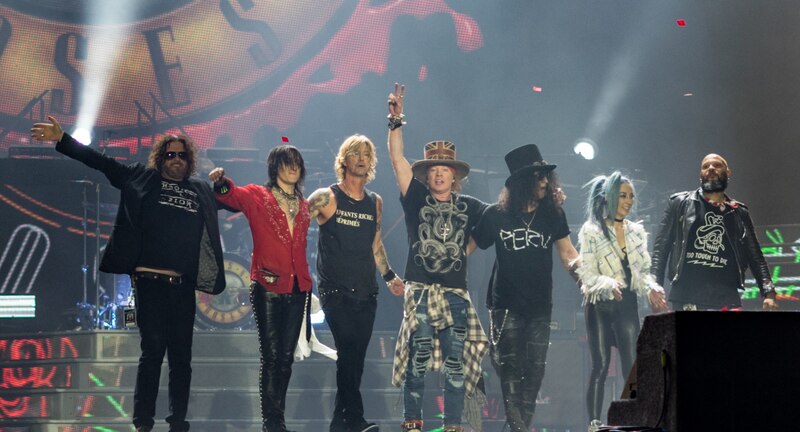 Guns N' Roses en concierto