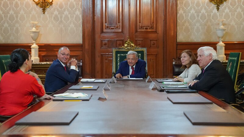 Reunión de trabajo del Presidente con el gabinete ministerial