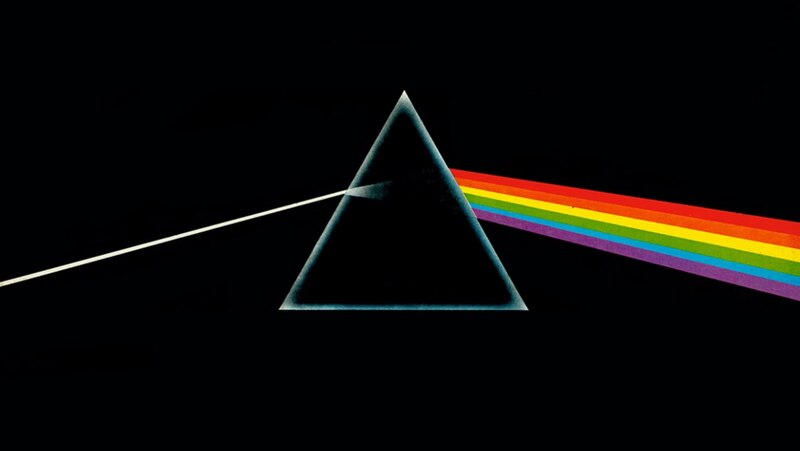 Portada del álbum "The Dark Side of the Moon" de Pink Floyd